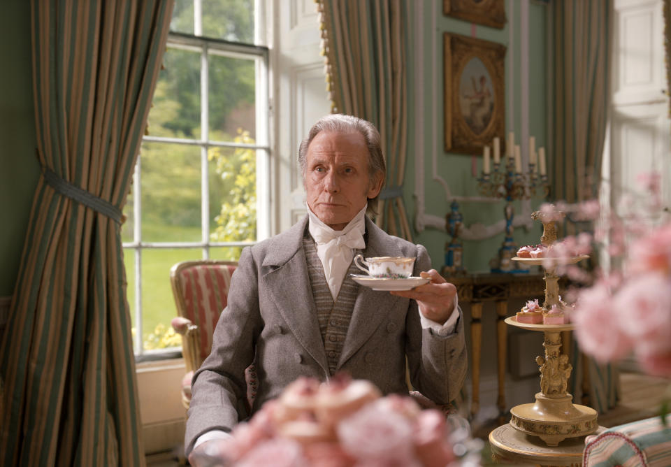 Bill Nighy plays Henry Woodhouse in Emma. (Photo: Focus Features/Universal)