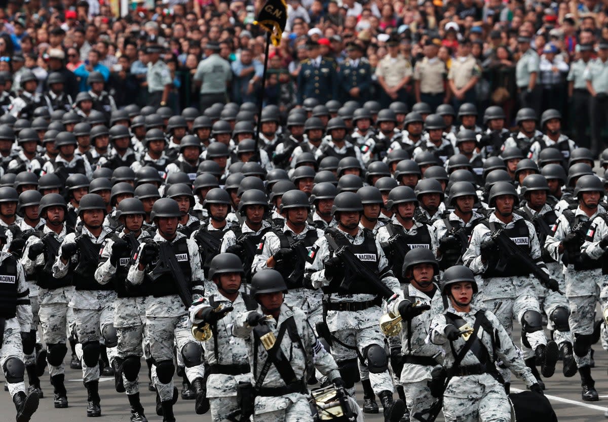 MÉXICO-MILITARES (AP)