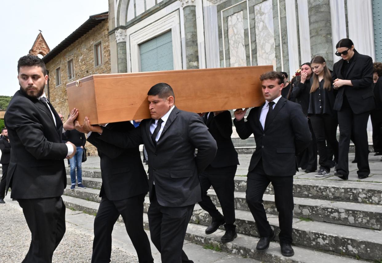 Funeral de Roberto Cavalli en Florencia