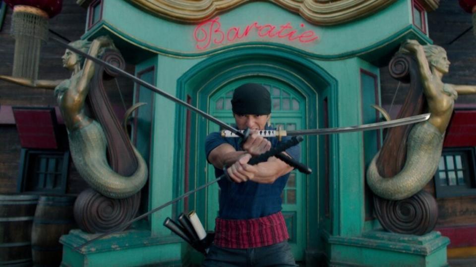 Mackenyu Arata as Roronoa Zoro in season 1 of "One Piece"