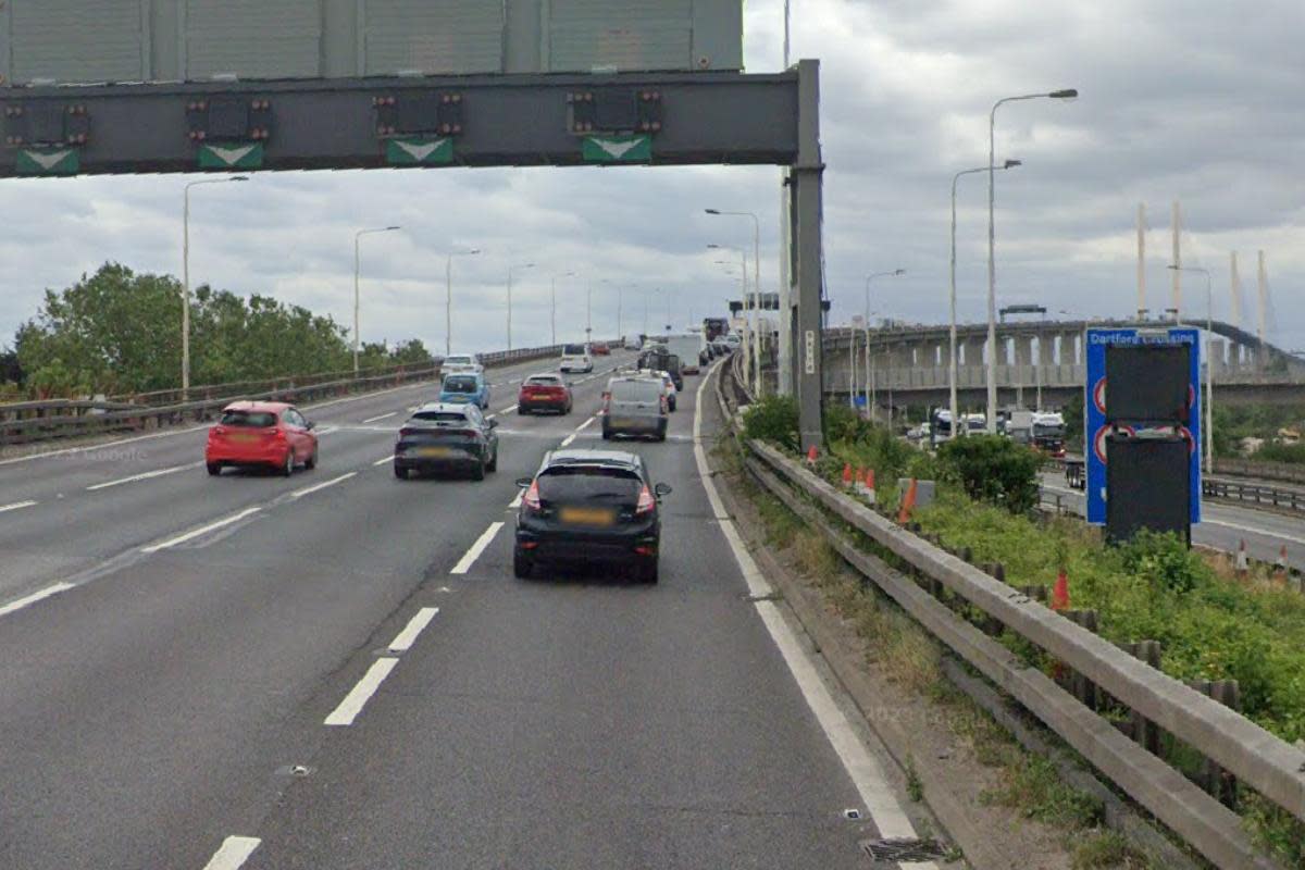 Man died at scene after police called to welfare concerns at Dartford Crossing <i>(Image: Google Street View)</i>