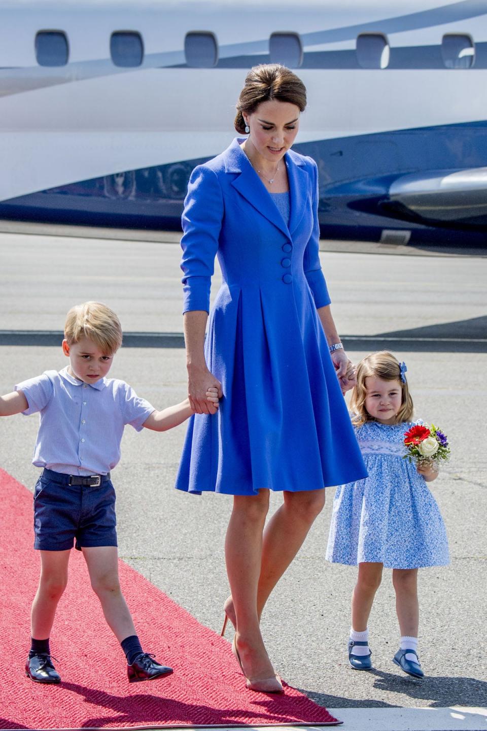 Kate Middleton Princess Charlotte Berlin