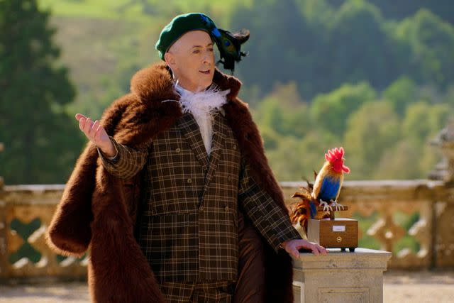 <p>PEACOCK</p> Alan Cumming in season 2 of 'The Traitors'