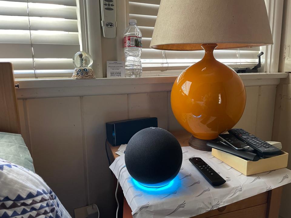 Amazon's Echo speaker used for TV sound