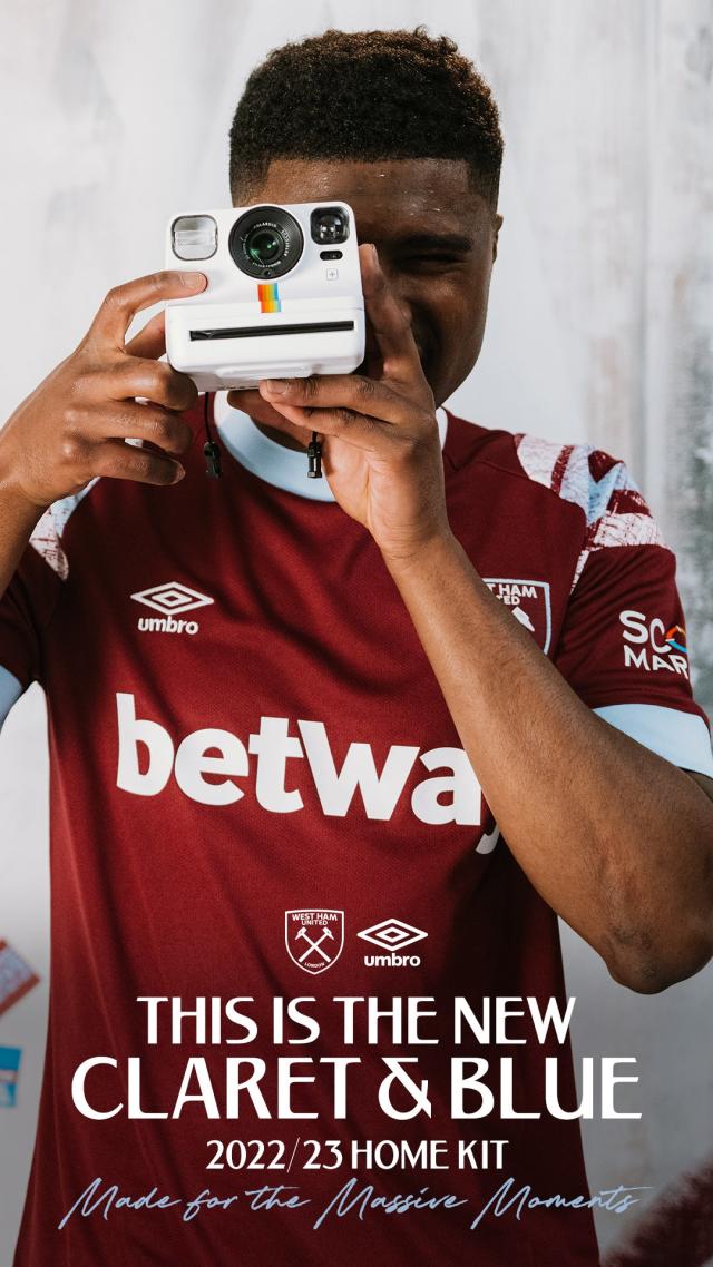 This is the new Claret & Blue – 2022/23 Home Kit available now