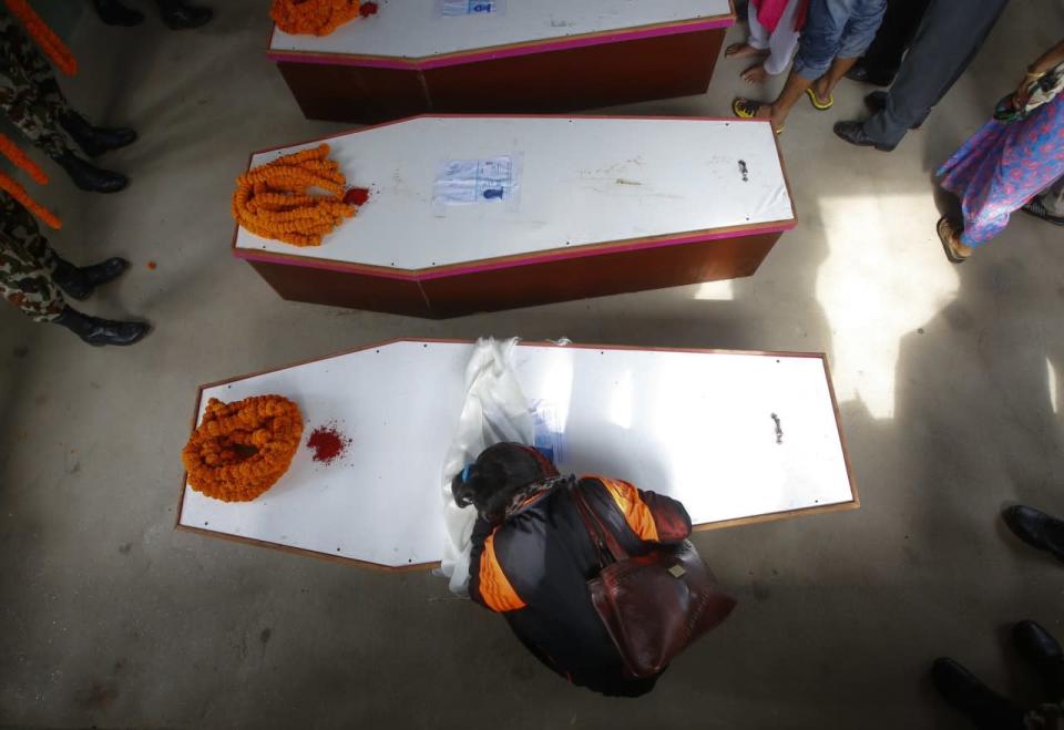 Mourning the dead in Kathmandu