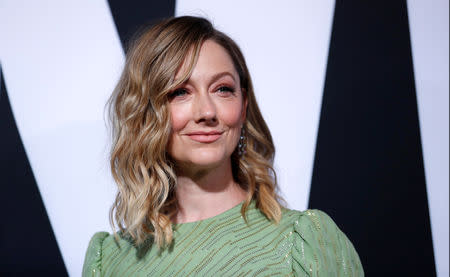 Cast member Judy Greer poses at a premiere for the movie "Halloween" in Los Angeles, California, U.S., October 17, 2018. REUTERS/Mario Anzuoni