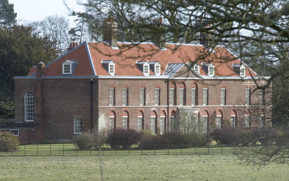 The video was filmed near to the Cambridges’ Anmer home in Norfolk - REX Shutterstock