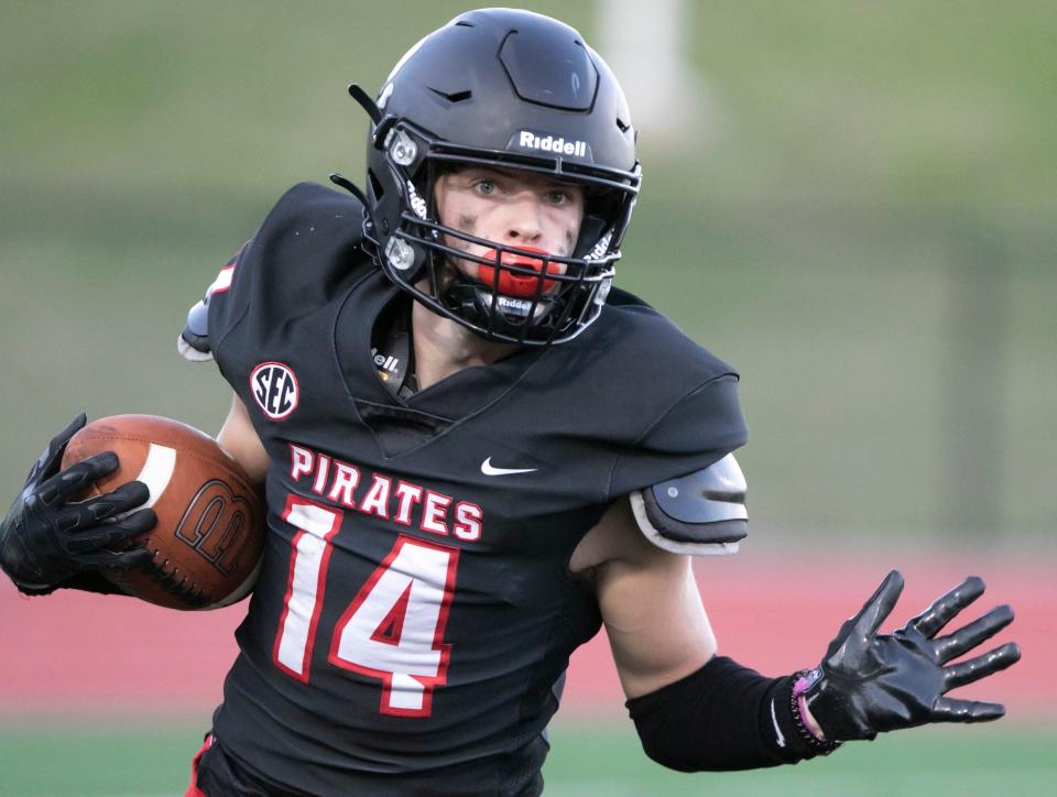 Pinckney's Caleb Wardlow is a two-time Livingston County Offensive Player of the Year.