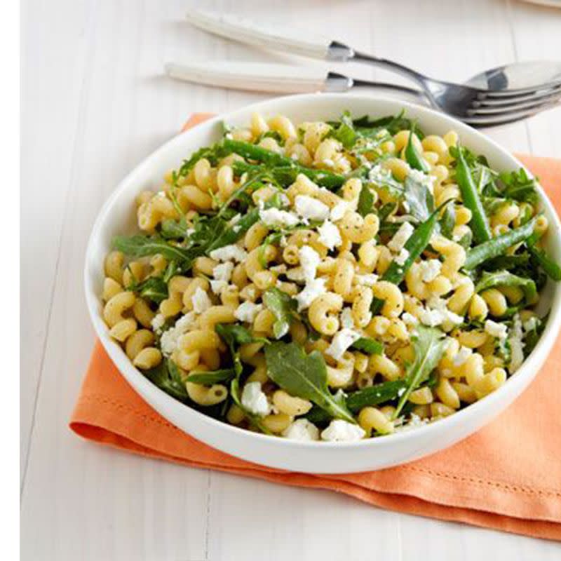 Lemony Pasta Salad With Green Beans and Arugula