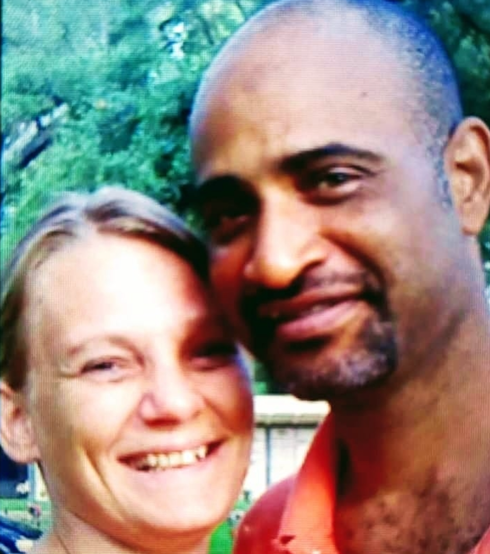 Tara Baker and fiance Maurice Fisher. Baker was on a bicycle stopped at a Hendricks Avenue railroad crossing when she was shot and killed Aug. 9. Paige Pringle, who was in a vehicle stopped there too, also was killed.