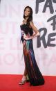 <p>Winnie Harlow in Roberto Cavalli Couture</p>