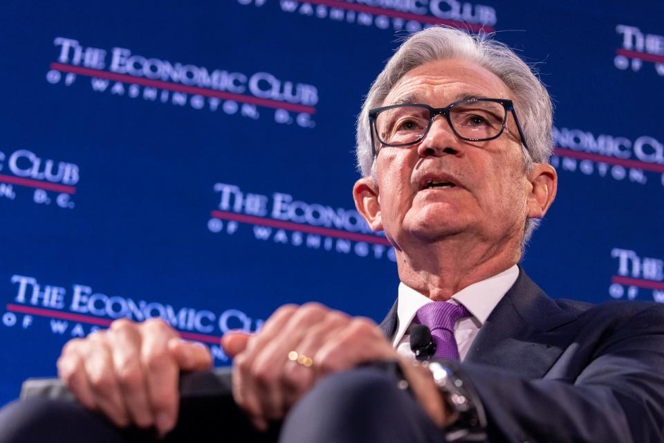 ប្រធាន Fed Jerome Powell