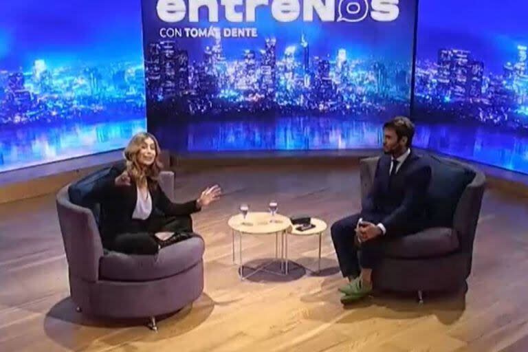Patricia Viggiano dialogó con Tomás Dente en Entre Nos, el programa que tiene el periodista en Net TV