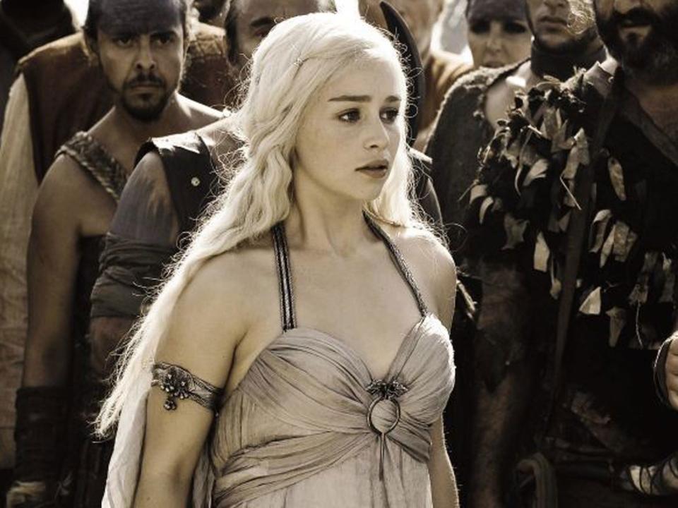 Emilia Clarke as Daenerys Targaryen in ‘Game of Thrones’HBO