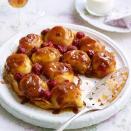 <p>This simplified version of the French classic makes a stunning finish to any meal</p><p><strong>Recipe: <a href="https://www.goodhousekeeping.com/uk/food/recipes/a535508/apple-and-raspberry-tarte-tatin/" rel="nofollow noopener" target="_blank" data-ylk="slk:Apple and Raspberry Tarte Tatin;elm:context_link;itc:0;sec:content-canvas" class="link ">Apple and Raspberry Tarte Tatin</a></strong></p>