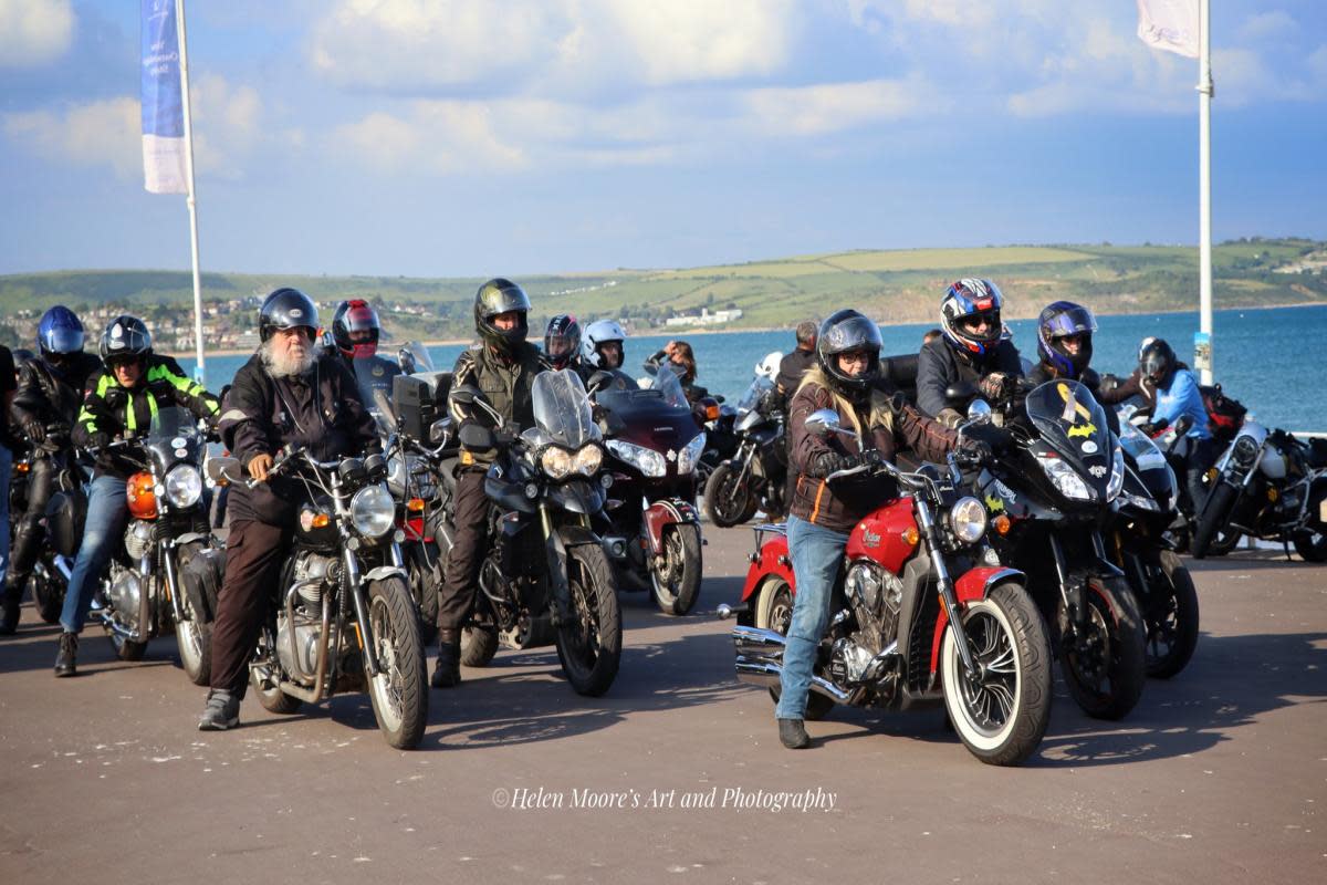 Weymouth Bike and Classic Cars Night <i>(Image: Helen Moore’s Art & Photography)</i>