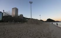 Mutilated body found near Rio Olympic beach volleyball site