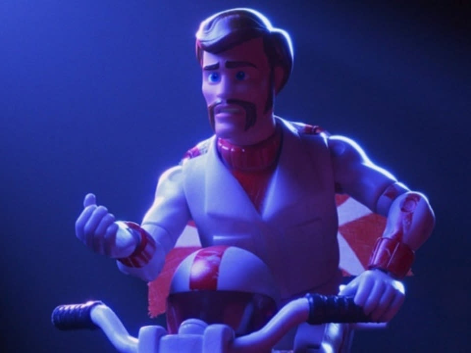 Keanu Reeves voices Duke Caboom in &#39;Toy Story 4&#39;Pixar