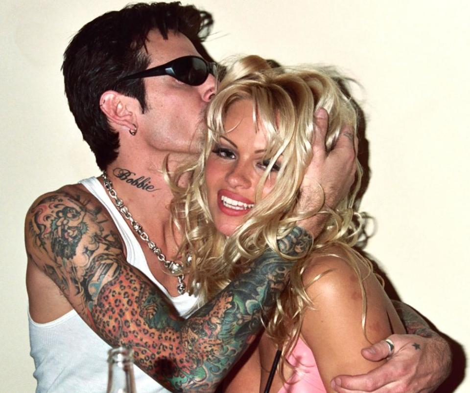 Tommy Lee and Pamela Anderson