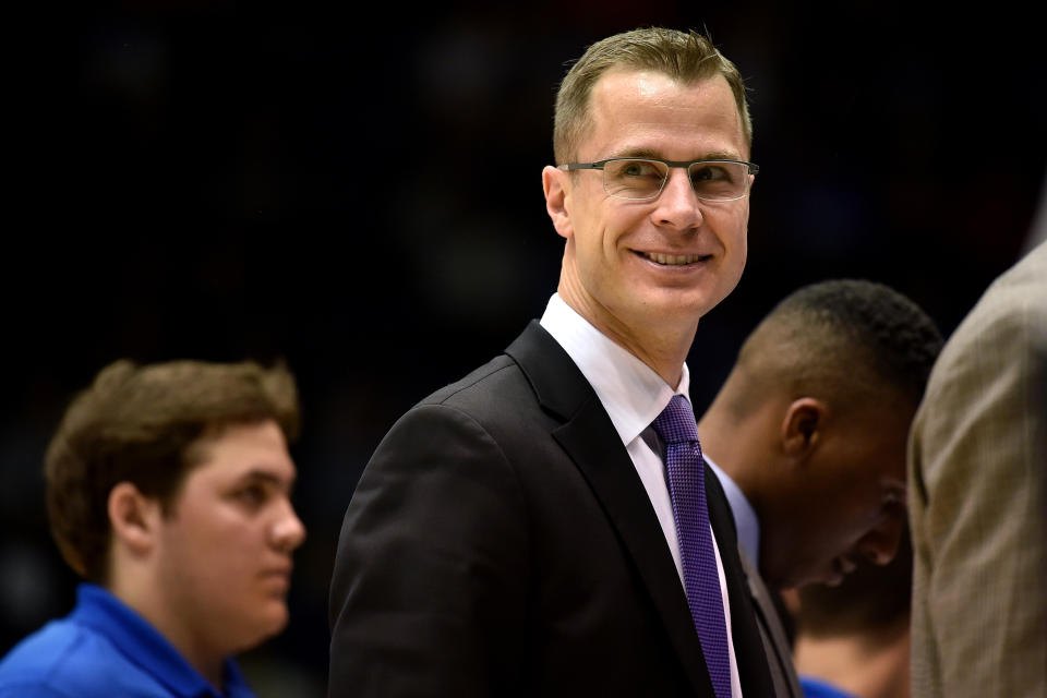 Asking Jon Scheyer to duplicate Coach K's historic success is probably too much. But now that Duke's been built into a powerhouse, he has to at least keep the program in national contention. (Photo by Lance King/Getty Images)