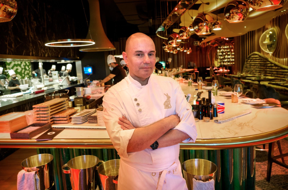 Nazario Cano, el chef al frente de Odiseo. Foto: Odiseo