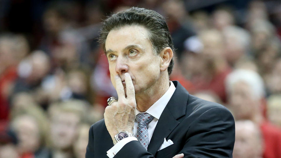 Rick Pitino is in the Naismith Hall of Fame, despite a sordid career laden with scandals. (AP)