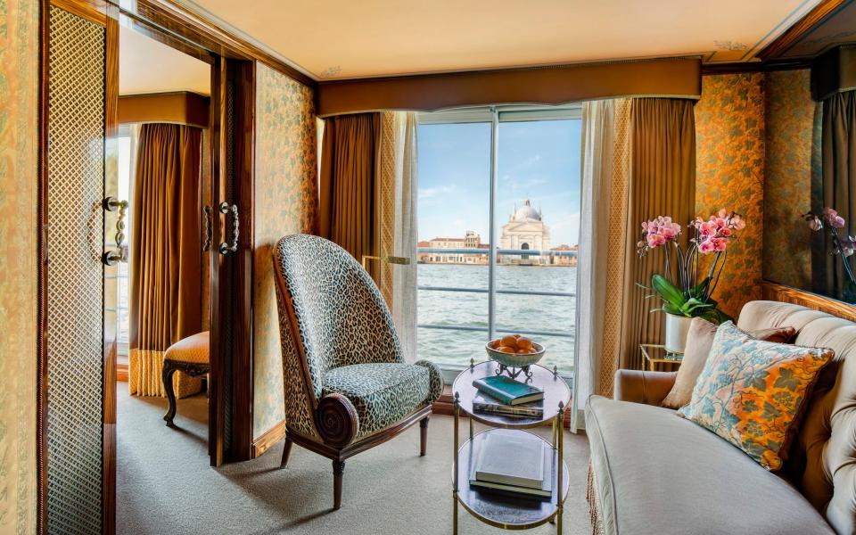 View from inside suite on board La Venezia - Rainer Witzgall/Uniworld River Cruises