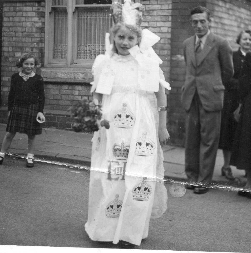 Maureen Rupe of Port St. John was 9 when this photo was taken in 1953 at a Coronation Day street party. She won first prize for her costume.