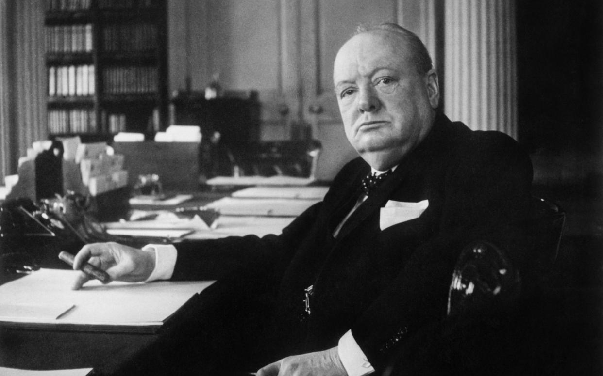 Winston Churchill was born in November  - Getty Images