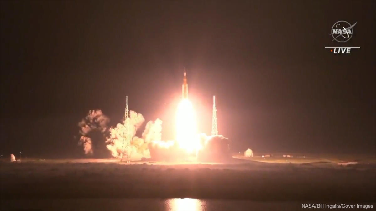 Nasa Successfully Launch Artemis I Moon Rocket 