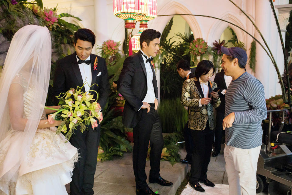 Behind-the-scenes of Crazy Rich Asians' wedding scene