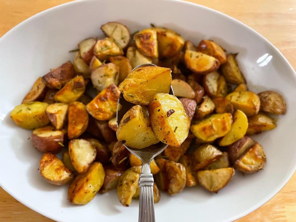 Ina Garten's roasted rosemary potatoes