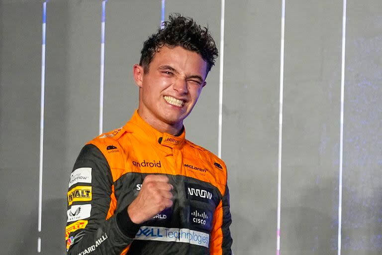 Norris terminó sexto, pero a un punto del cuarto, en el Mundial de Fórmula 1 de 2023; el sorprendente avance de McLaren en el segundo semestre le permite entusiasmarse a futuro.