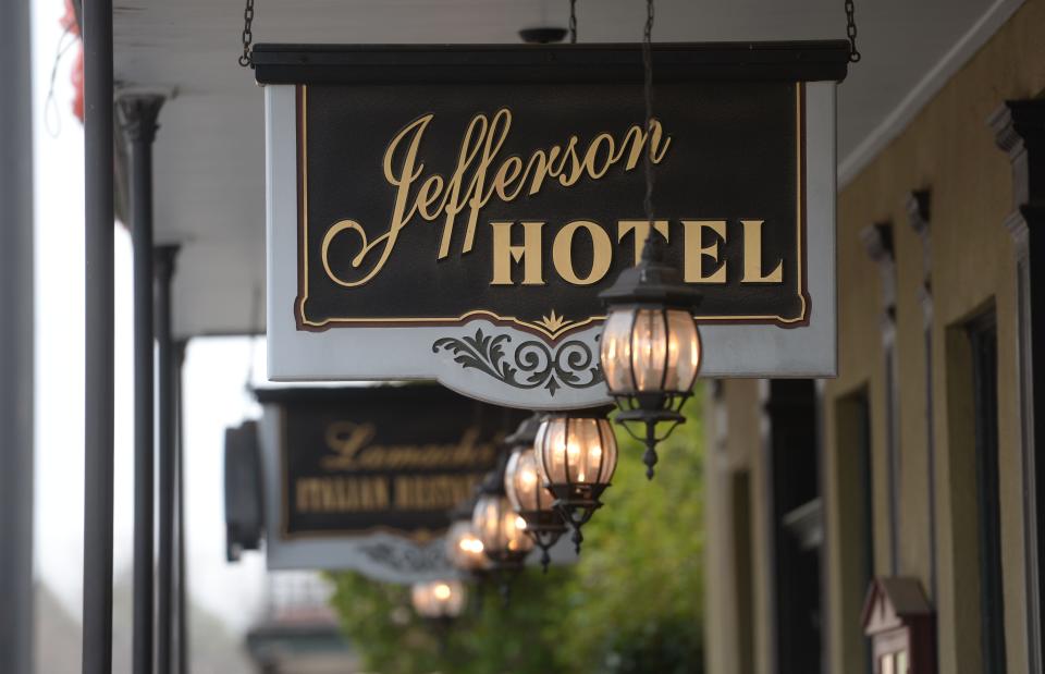 The Jefferson Hotel in Jefferson, Texas.