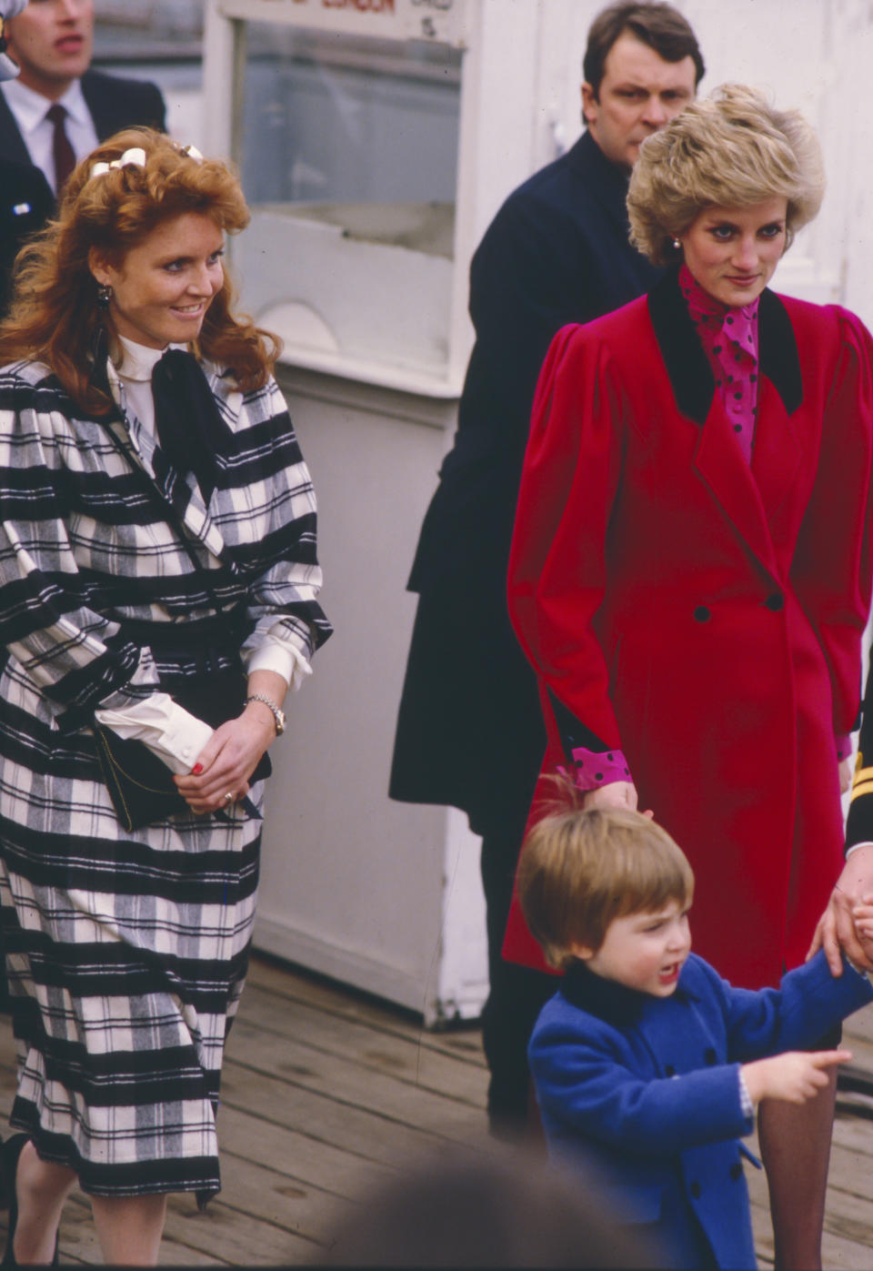 The duo, who were childhood friends and actually fourth cousins, were constantly pictured cheekily laughing and sharing jokes in front of the camera. Photo: Getty Images