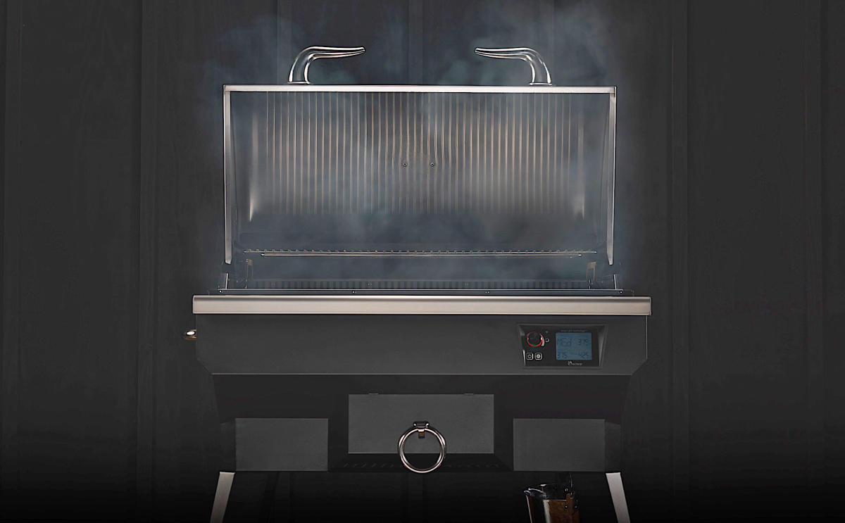 recteq DualFire RT-1200 Wood Pellet Smoker Grill | Wi-Fi-Enabled Electric Pellet Grill | Dual Chambers for Hot and Fast + Low and Slow Cooking