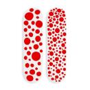 <p><strong>MoMa</strong></p><p>burkedecor.com</p><p><strong>$200.00</strong></p><p><a href="https://www.burkedecor.com/products/yayoi-kusama-red-dots-skateboard-in-big-dots" rel="nofollow noopener" target="_blank" data-ylk="slk:Shop Now;elm:context_link;itc:0;sec:content-canvas" class="link ">Shop Now</a></p><p>Too cool for pumpkins? Add the polka dots to your decor (or your transportation of choice!) with skateboards instead.</p>