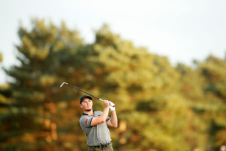 Golf - European Tour - British Masters - Walton Heath Golf Club, Walton-on-the-Hill, Britain - October 13, 2018 England's Eddie Pepperell during the third round Action Images via Reuters/Andrew Boyers