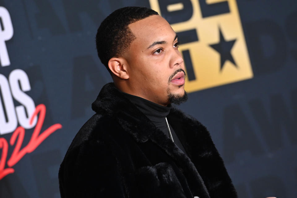 ATLANTA, GEORGIA – SEPTEMBER 30: G Herbo attends the BET Hip Hop Awards 2022 at The Cobb Theater on September 30, 2022 in Atlanta, Georgia. (Photo by Paras Griffin/Getty Images for BET)