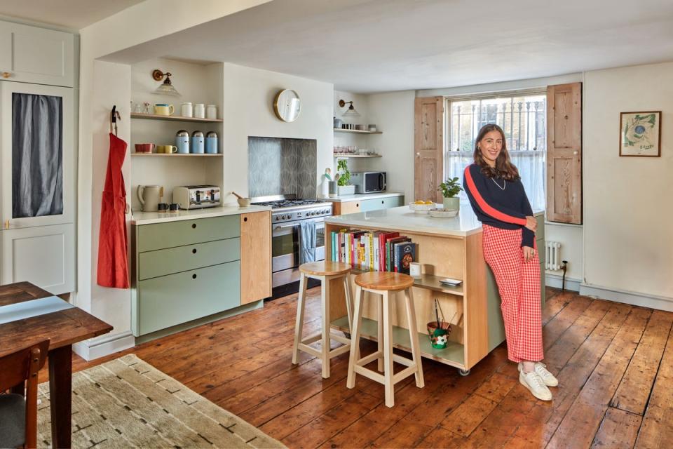 Claudia Costa-Rowse hires out her house in Hackney roughly once a month (Juliet Murphy)