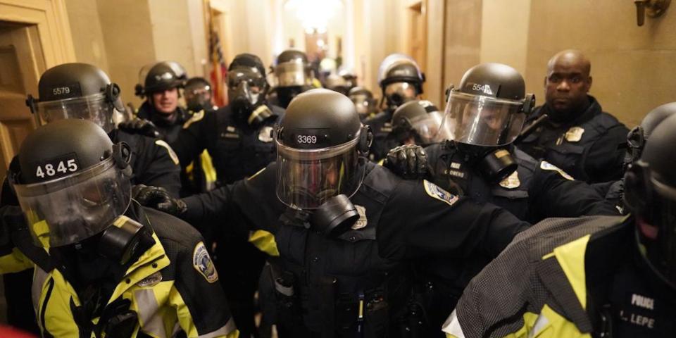 Capitol riot police