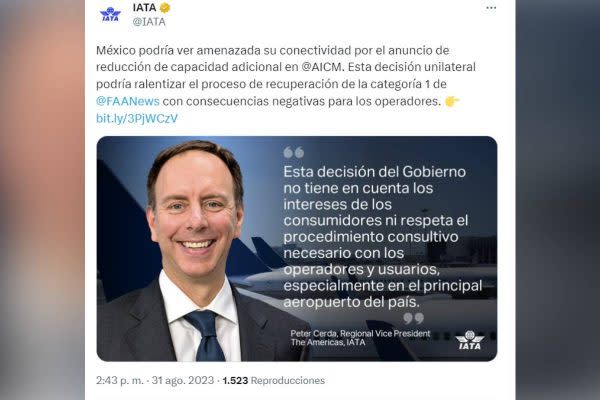 Comunicado de IATA