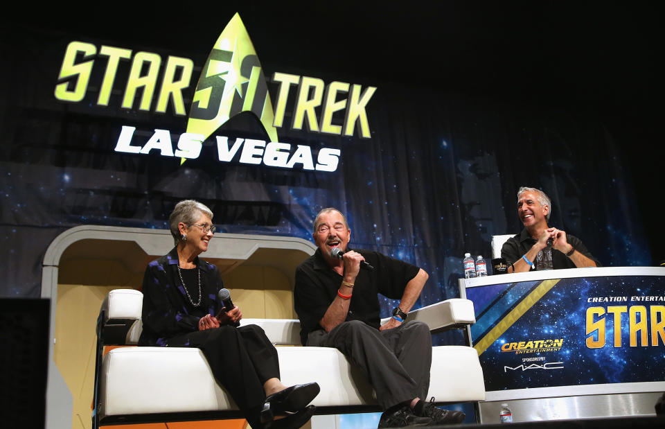 Elinor Donahue at a Star Trek convention