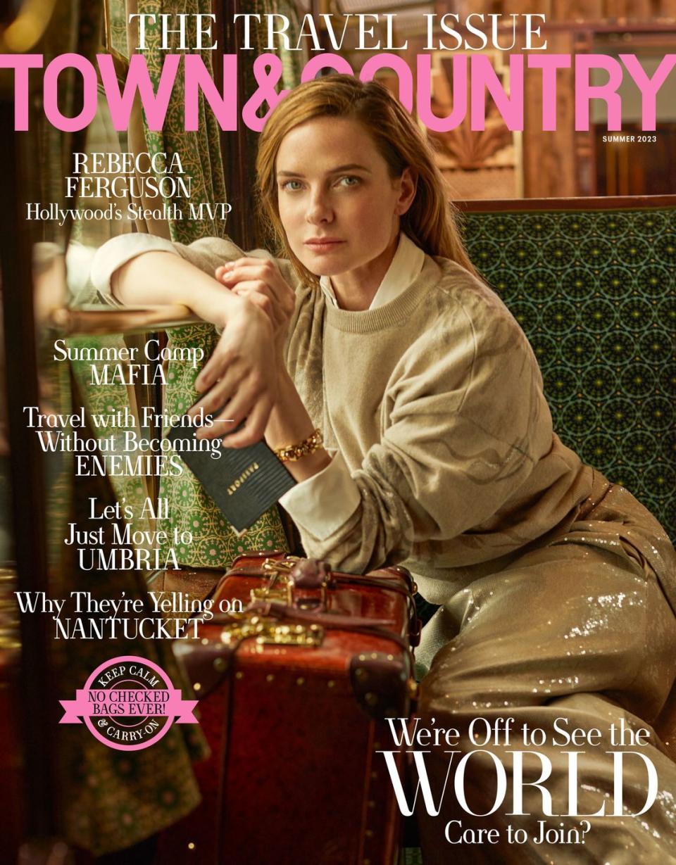 rebecca ferguson town and country magazine