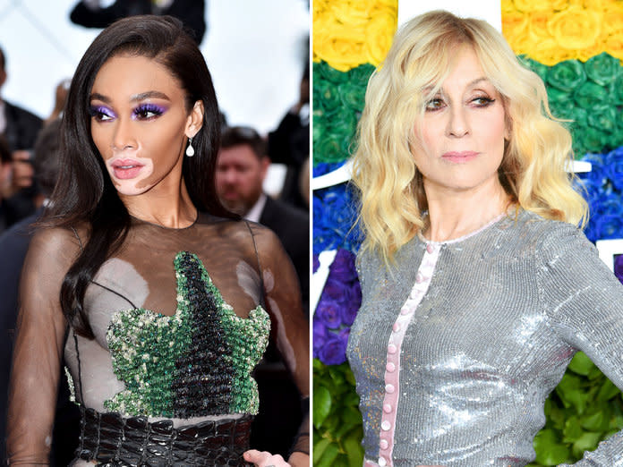 <p>Judith Light and Winnie Harlow.&nbsp;Getty Images</p>