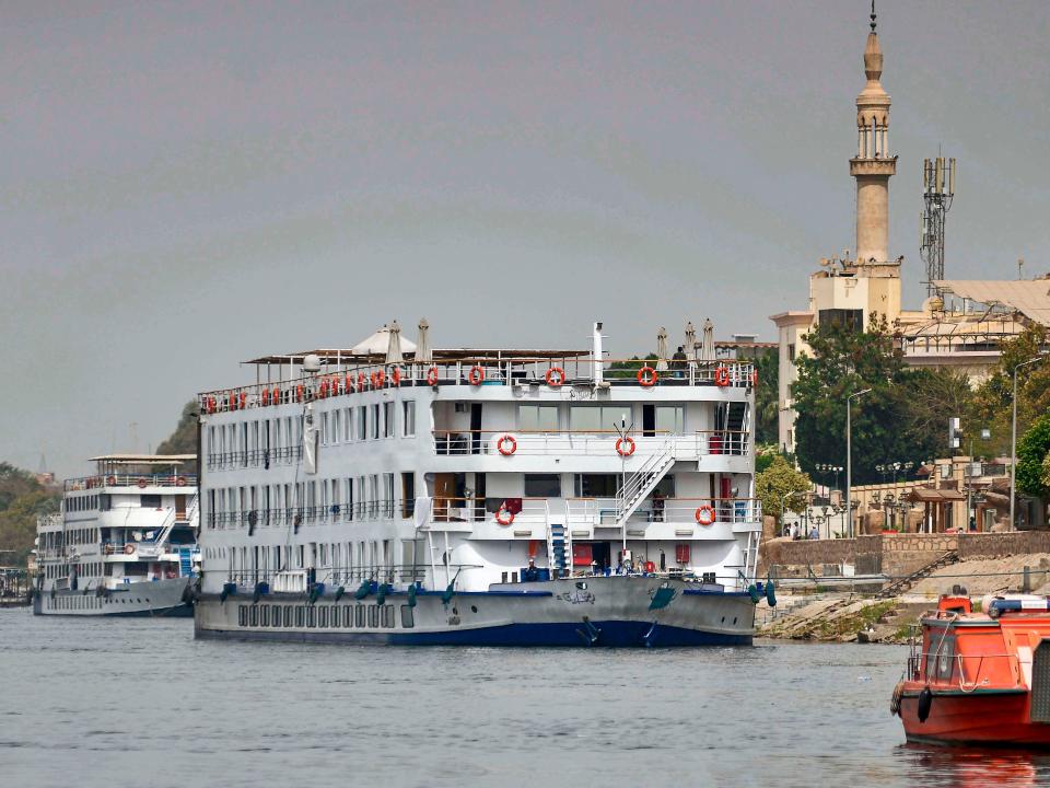 Nile cruise ship quarantined Luxor Egypt COVID 19