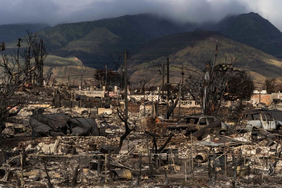 Hawaii Wildfire (Copyright 2023 The Associated Press. All rights reserved)