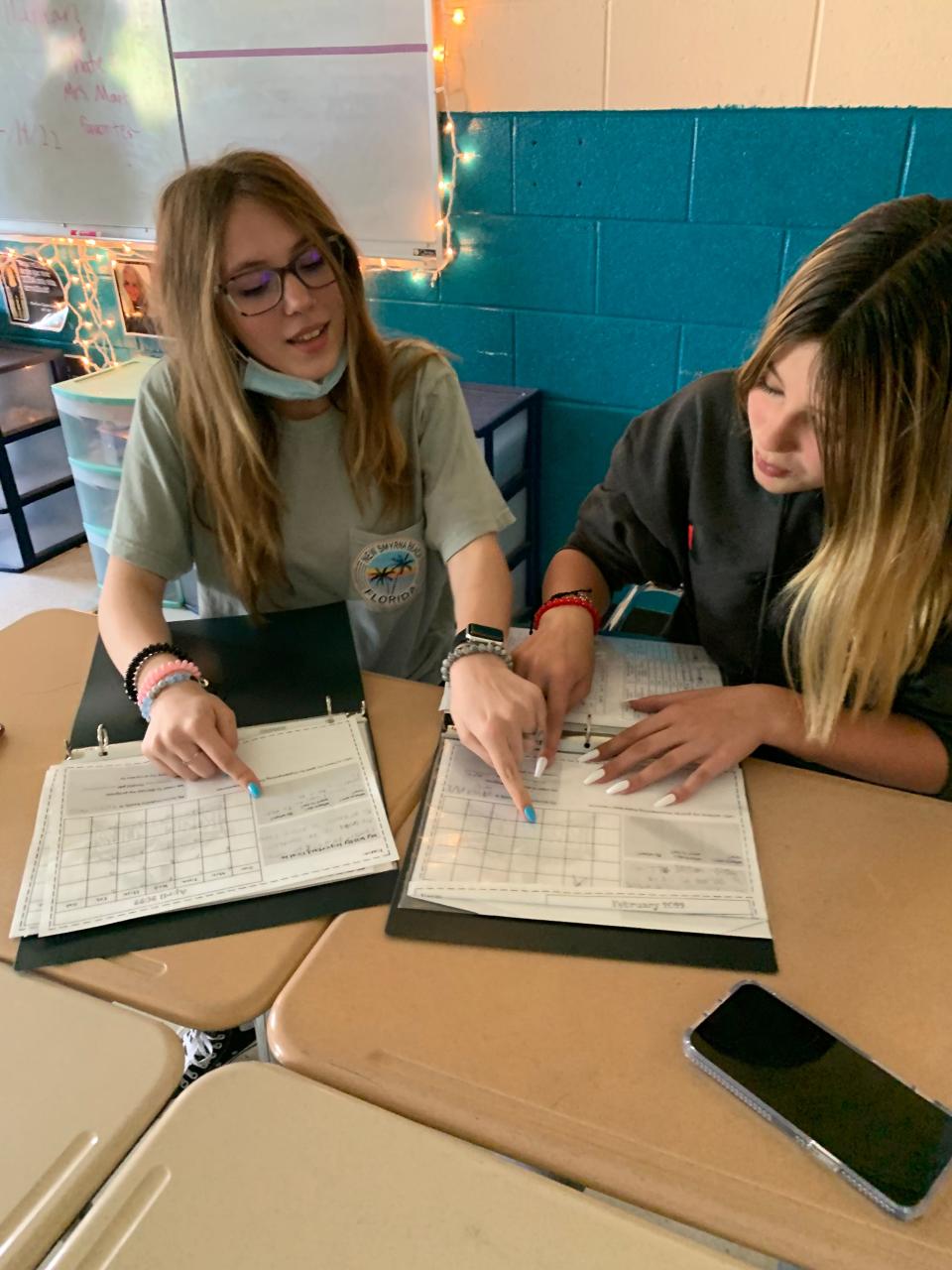 Students lead their own learning by setting and tracking their "Wildly Important Goals" or WIGS, Henderson County Public Schools said in a release. At Apple Valley Middle, students have accountability buddies in their LEAD classes with whom they share their personal and academic WIGs and celebrate their successes.