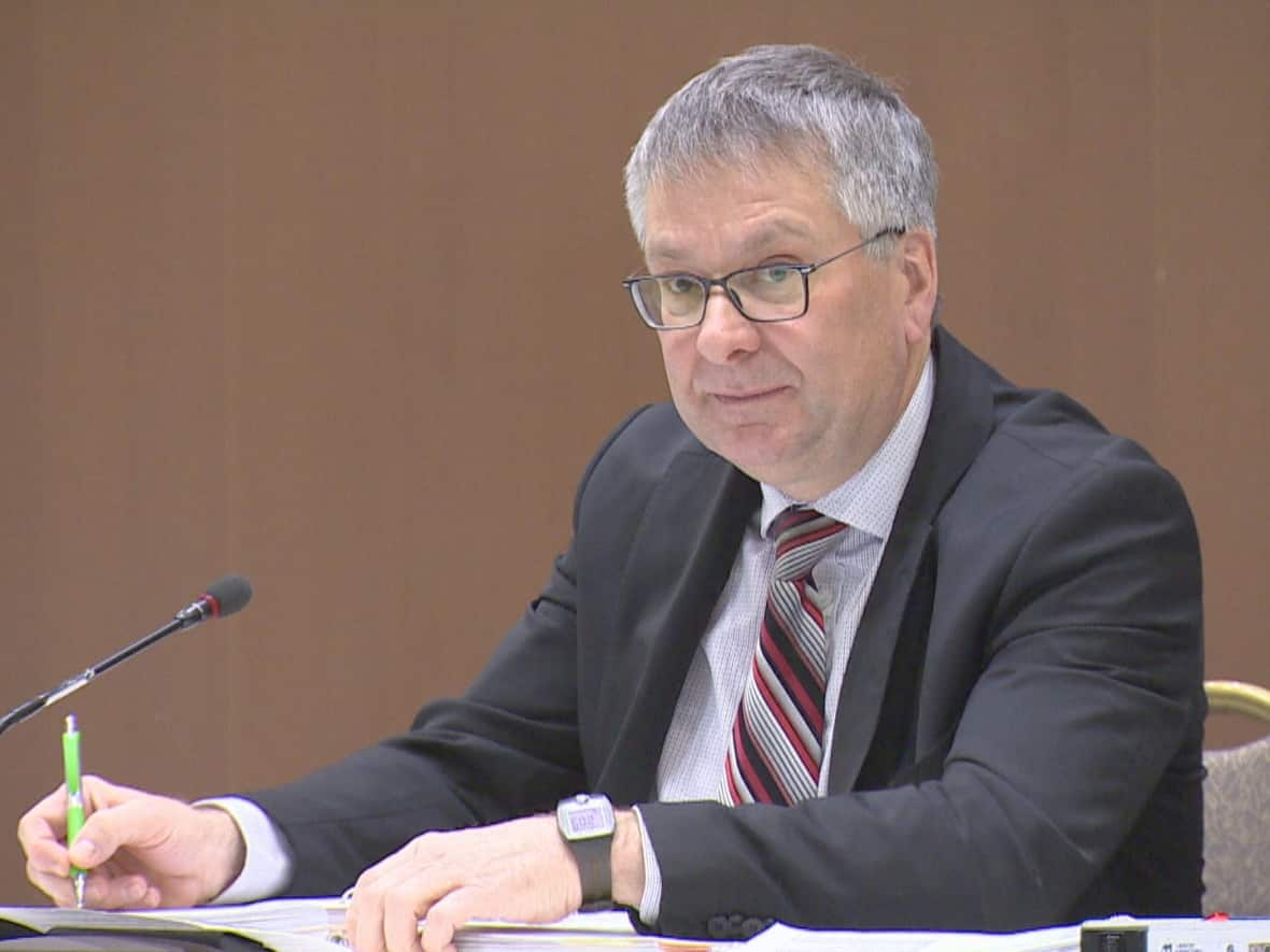 François Beaulieu died suddenly over the weekend. He has been an integral member of the Energy and Utilities Board since his appointment in 2014. (Ed Hunter/CBC - image credit)